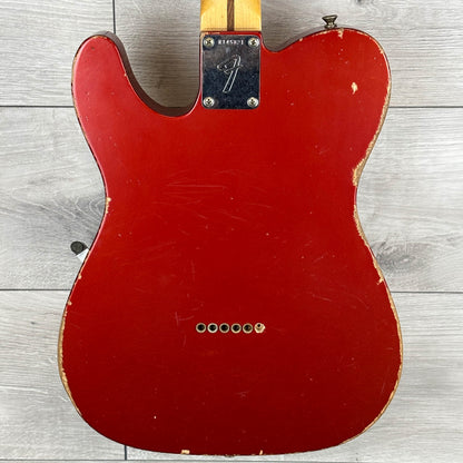 FENDER Custom Shop Limited Edition Masterbuilt Mike Campbell 1972 “Red Dog” Telecaster, Faded Aged Candy Cola ( 1 of 75 Worldwide)