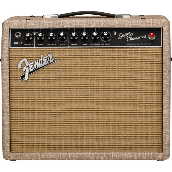 Fender 2020 Limited Edition Super Champ X2, Eminence Ragin Cajun, Fawn Wheat, 120V
