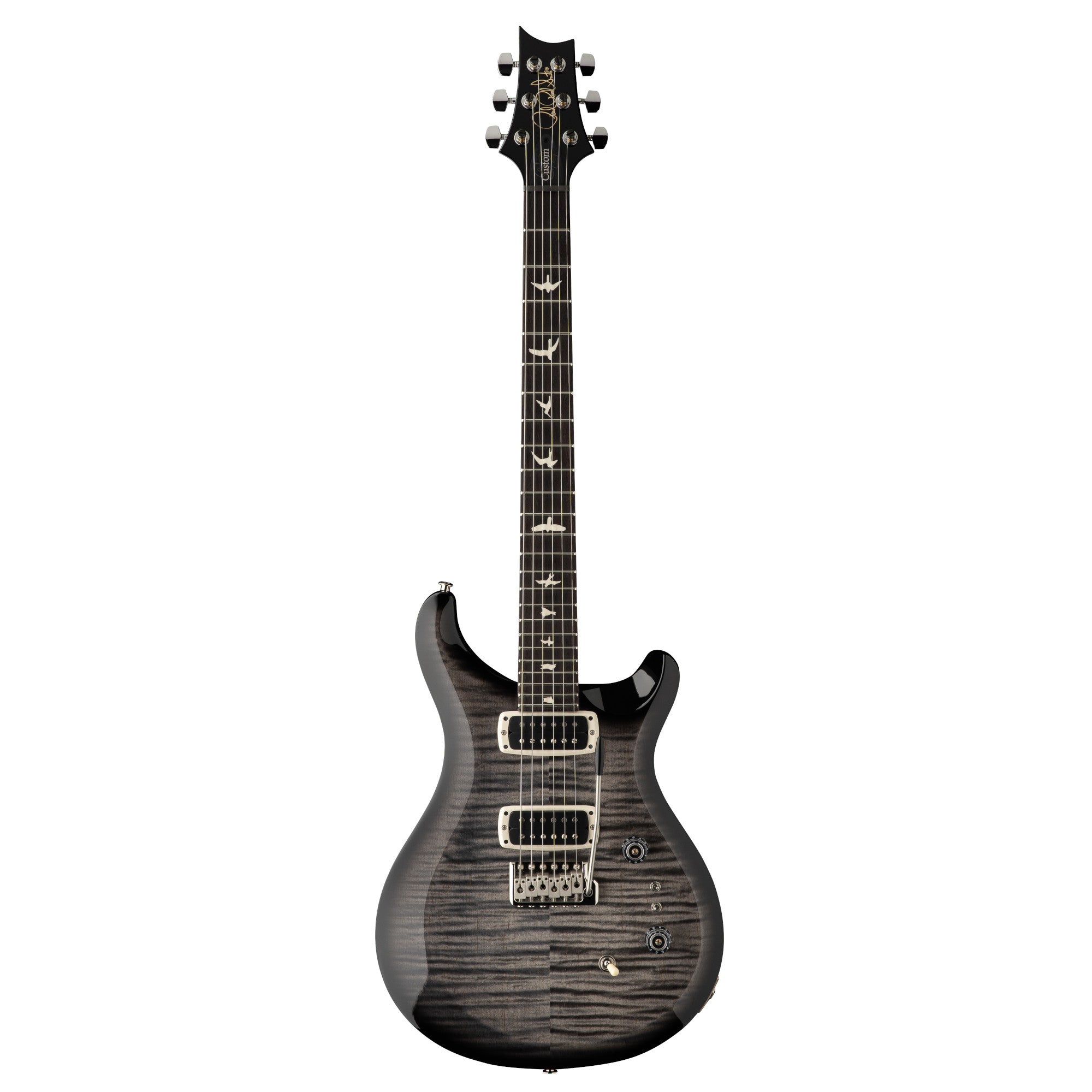PRS S2 Custom 24-08, Faded Gray Black Burst