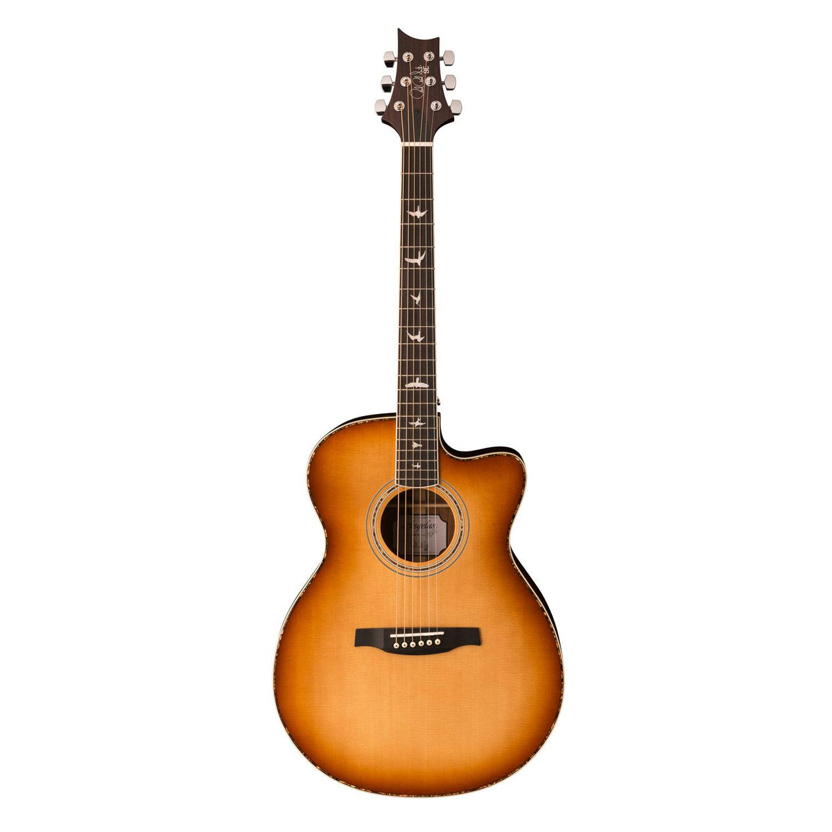 PRS Guitars SE A40 ANGELES, NEW PRS voiced Fishman Sonitone Pickup, Tobacco Sunburst
