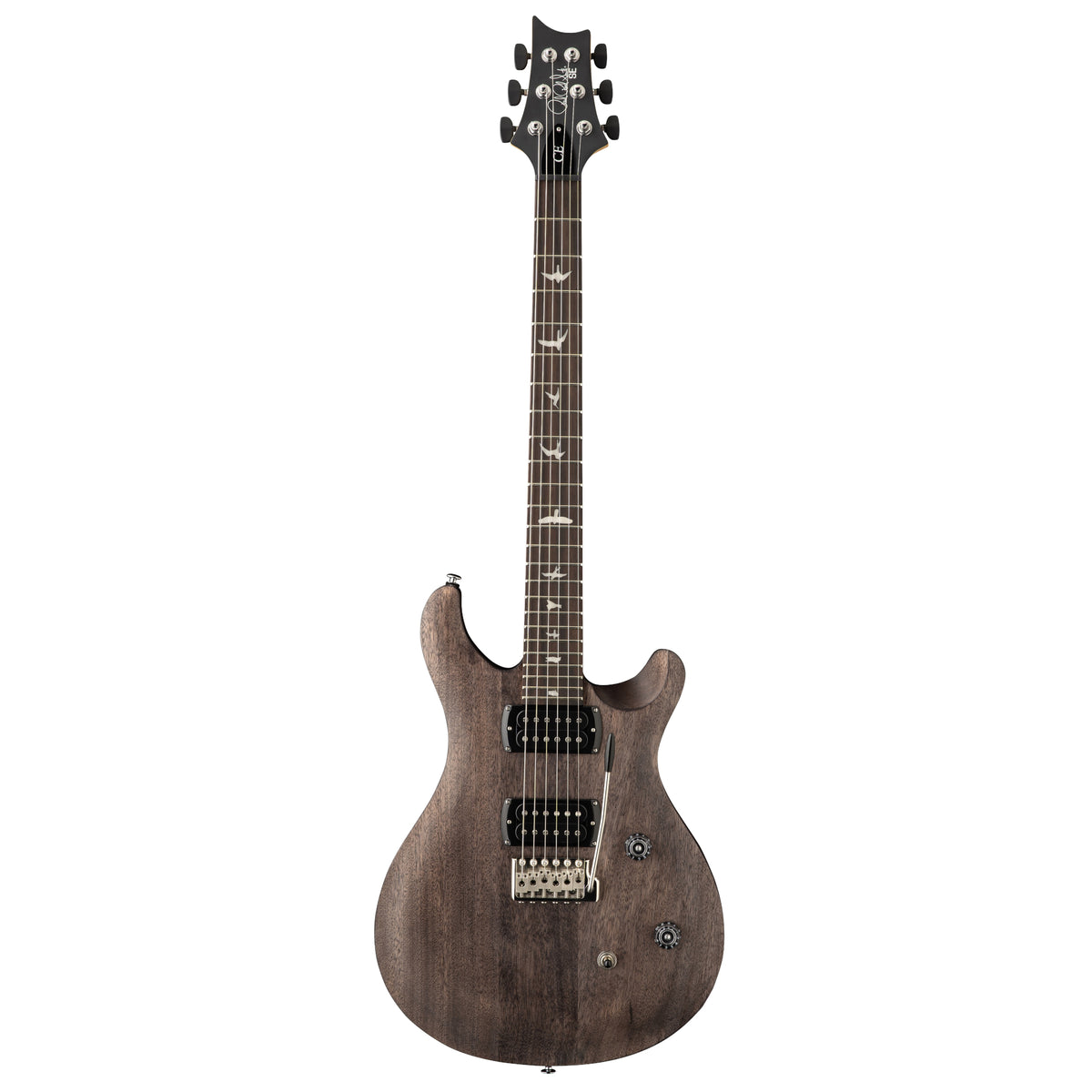PRS SE CE 24 Standard Satin Electric Guitar, Charcoal