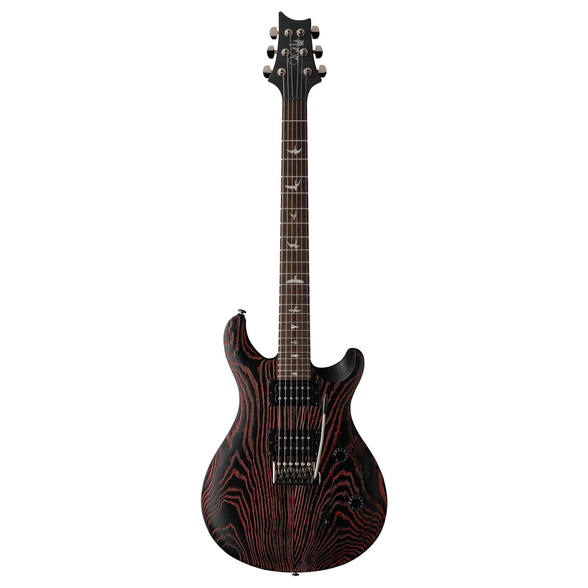 PRS SE SWAMP ASH CE 24 — "SANDBLASTED" LIMITED EDITION, Sandblasted Red