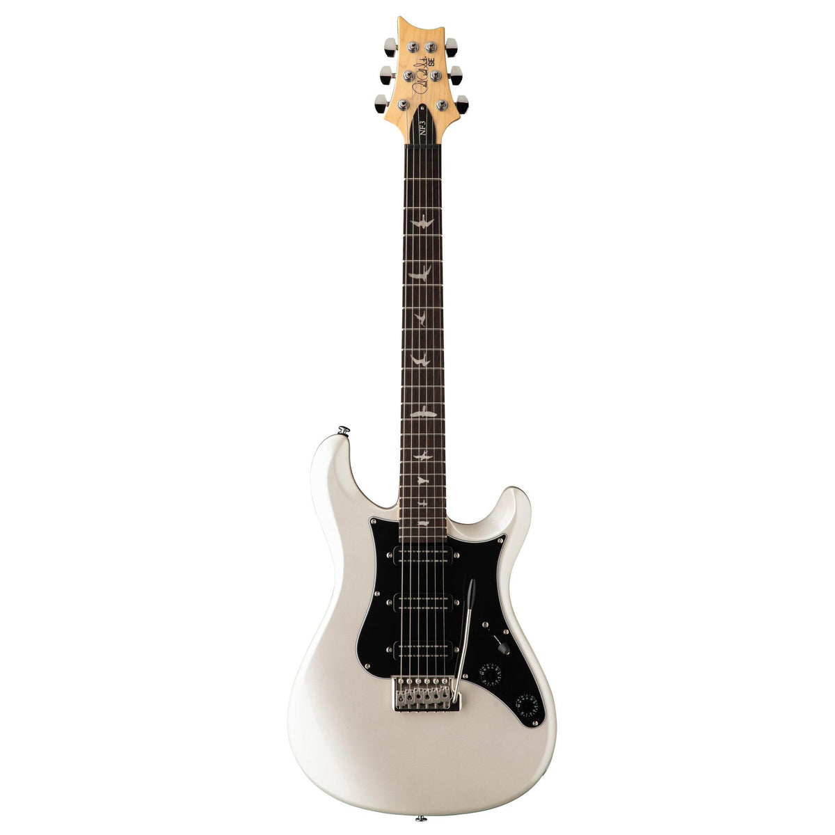 PRS Guitars SE NF3 Electric Guitar with Rosewood Fingerboard, Pearl White