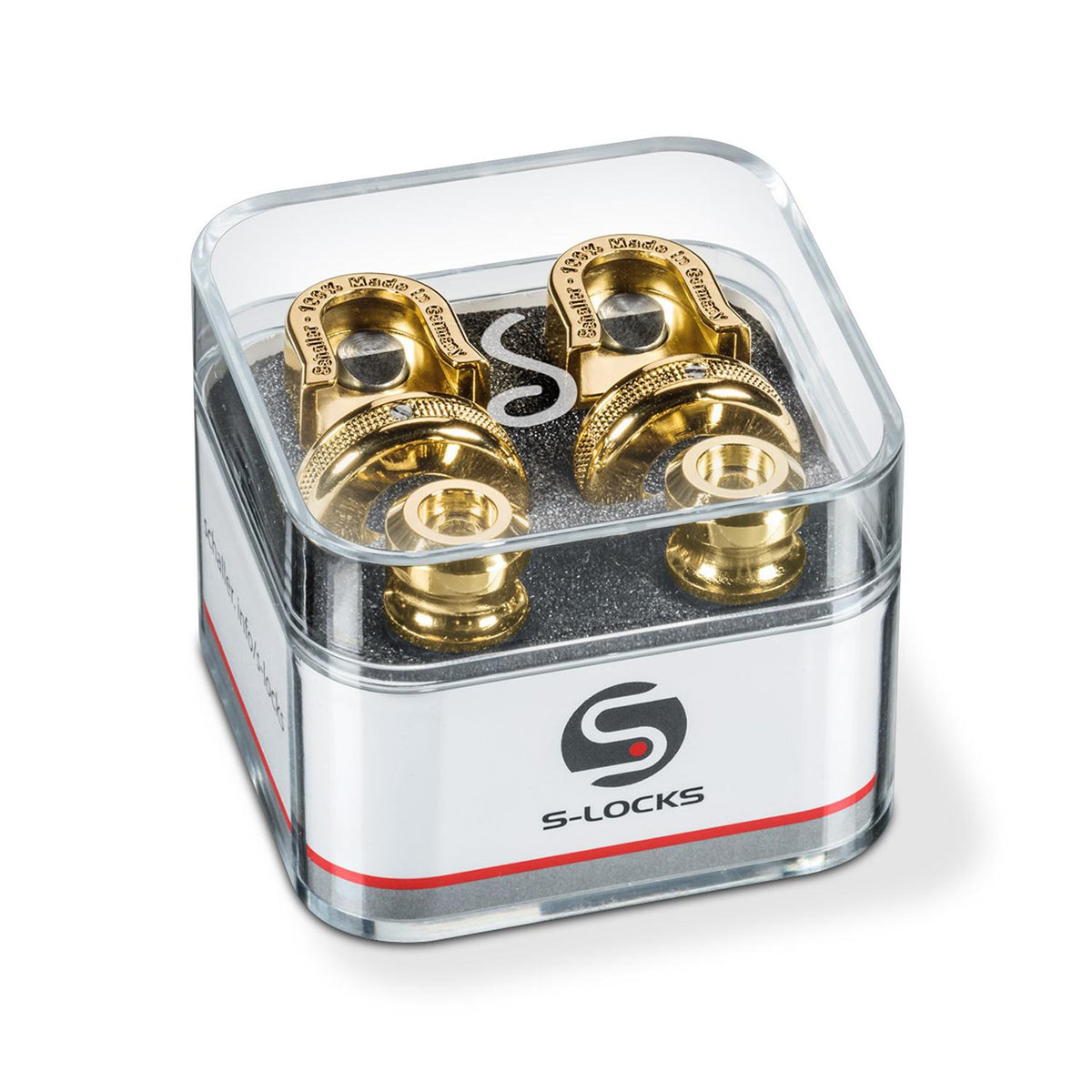 Schaller S-Lock Strap Locks - Gold