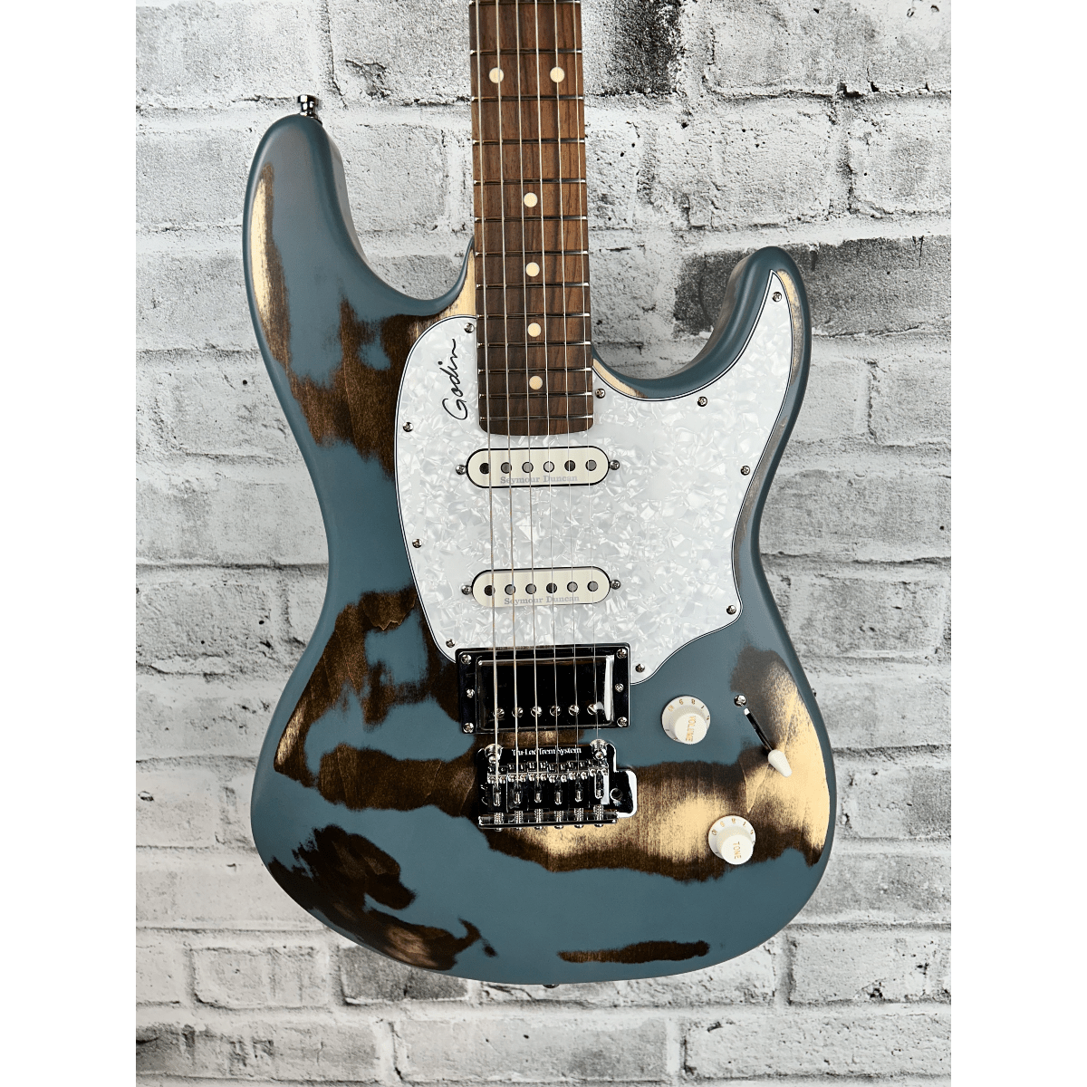 Godin Session T-Pro, Hangover Series Prototype, Arctik Blue
