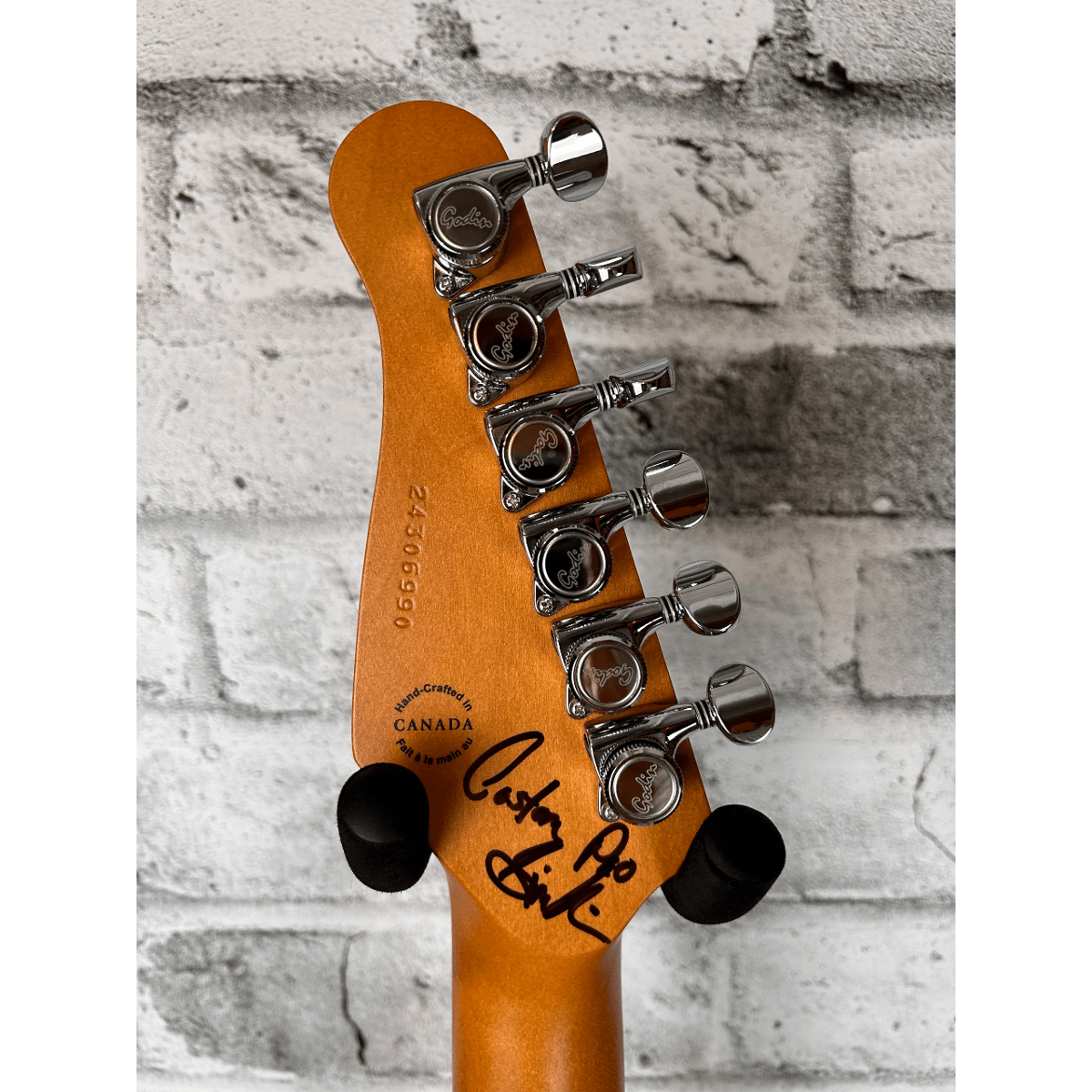 Godin Session T-Pro Prototype, Signed, Natural Electric Guitar