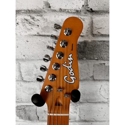 Godin Session T-Pro Prototype, Signed, Natural Electric Guitar