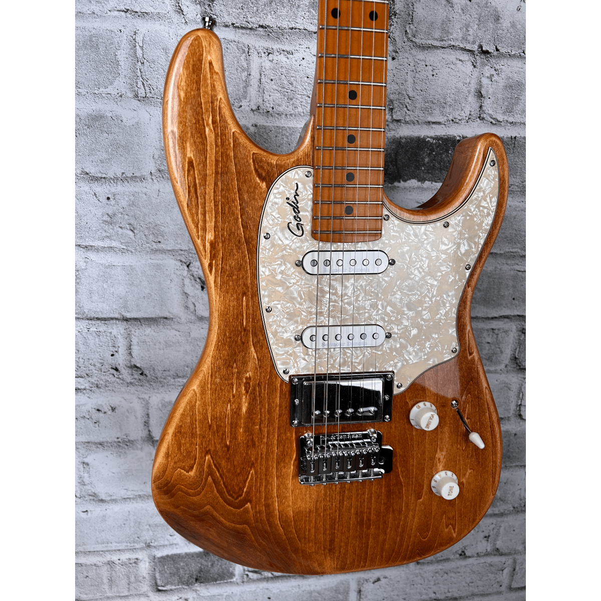 Godin Session T-Pro Prototype, Signed, Natural Electric Guitar