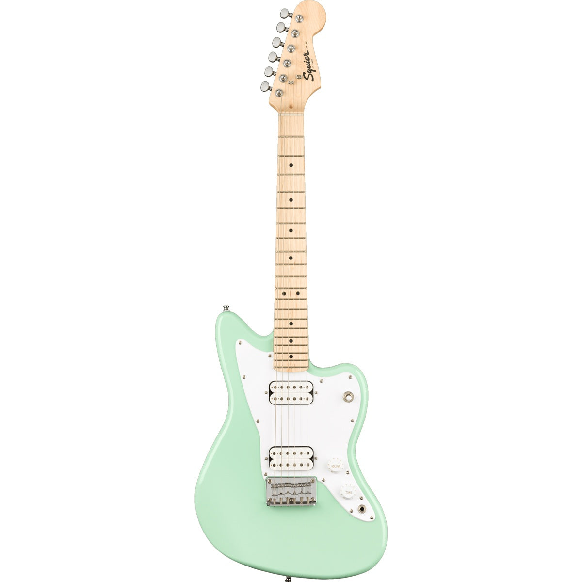 Squier Mini Jazzmaster HH, Maple Fingerboard - Surf Green