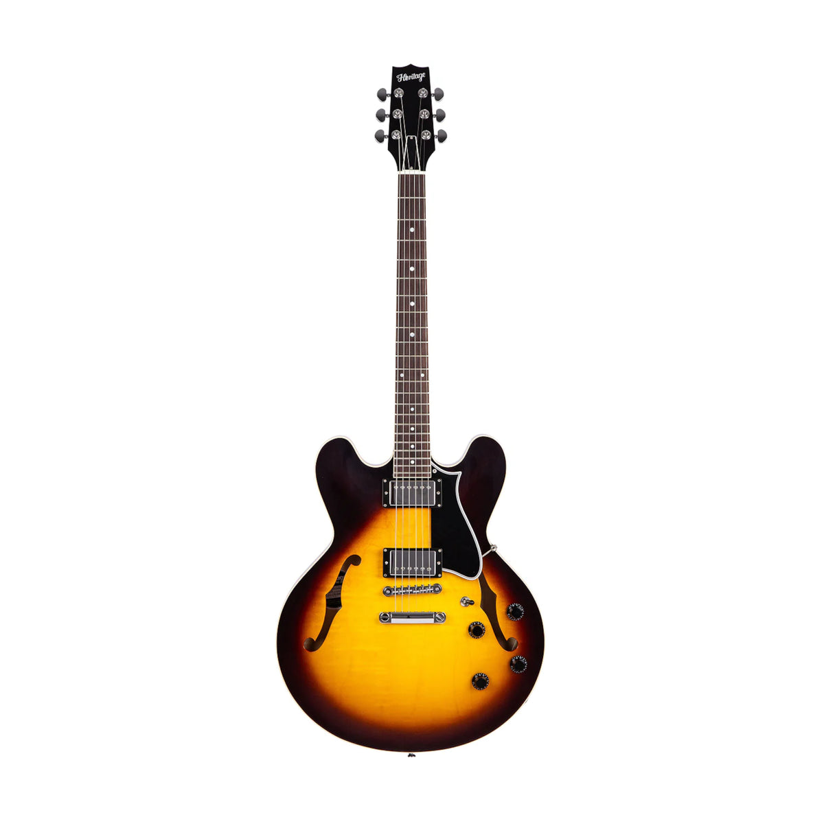 HERITAGE Standard II Collection H-535 Electric Guitar with Case, Original Sunburst