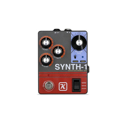 Keeley Synth-1 Reverse Attack Fuzz Wave Generator Pedal