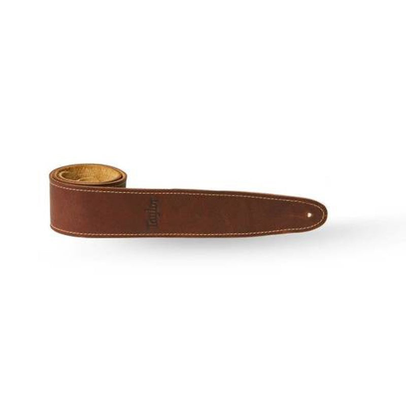 Taylor Guitars 2.5'' Leather Guitar Strap w/Suede Back - Medium Brown