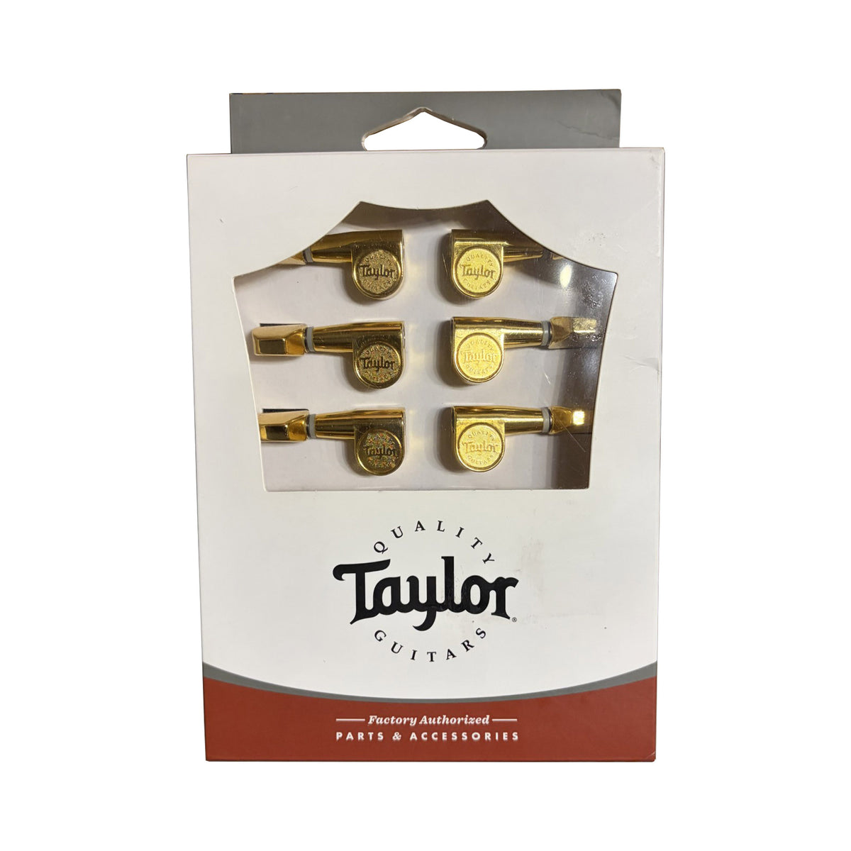 Taylor Accordeurs pour guitare 1:18, 12 cordes – Or poli