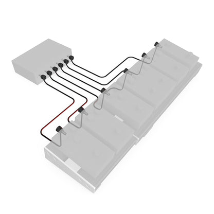 D'ADDARIO XPND DIY Power Cable Kit - 12 Male Plugs