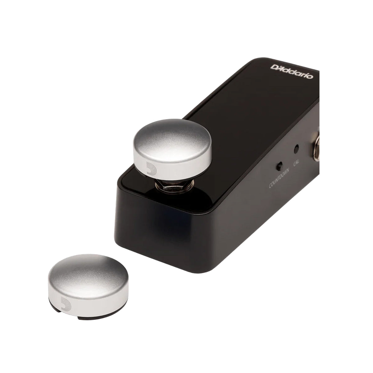 D'ADDARIO XPND Footswitch Toppers - Silver 2-Pack