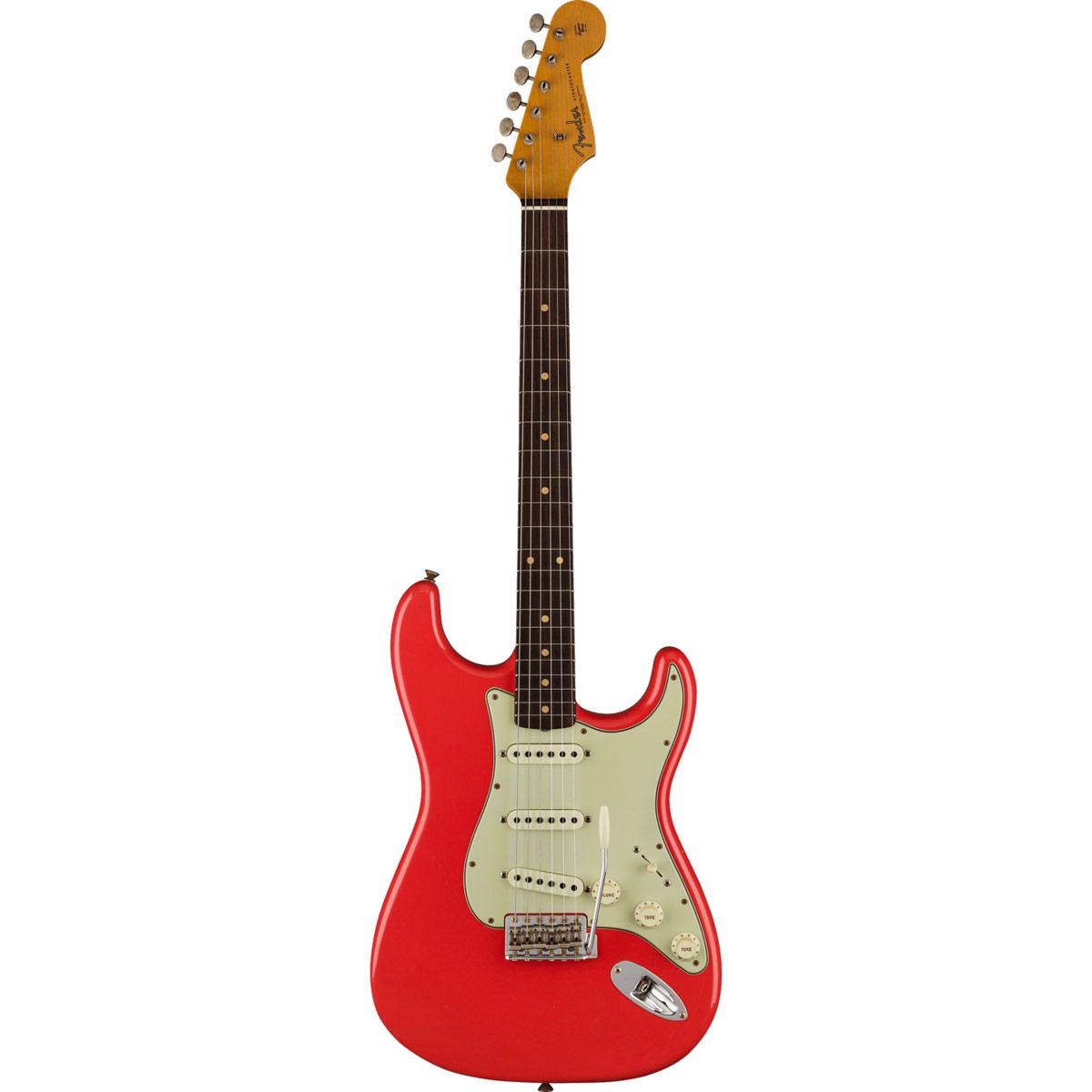 Fender Custom Shop Limited Edition '62/'63 Stratocaster Journeyman Relic, Rosewood Fingerboard - Aged Fiesta Red