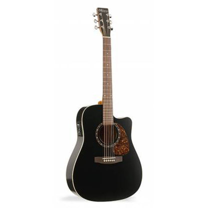 Norman Protege B18 CW Cedar Black Presys Acoustic Electric Guitar Cutaway 6-String Solid Cedar Top