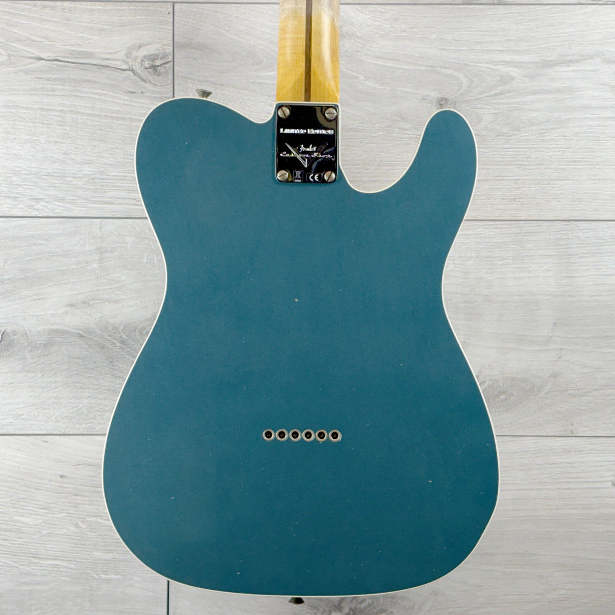 FENDER Custom Shop 50s Twisted Tele Custom Left-Handed Journeyman Relic – Aged Ocean Turquoise