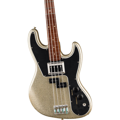 FENDER Custom Shop Limited-Edition Master Built Adrian Younge Jazz Bass Master Built By Levi Perry, Silver Sparkle