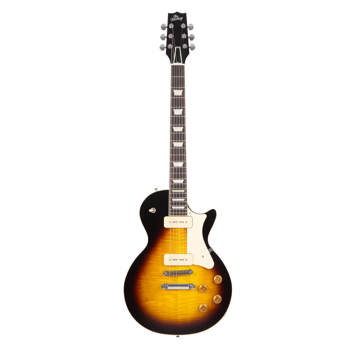 HERITAGE Standard Collection H-150 P90 Electric Guitar with Case, Original Sunburst