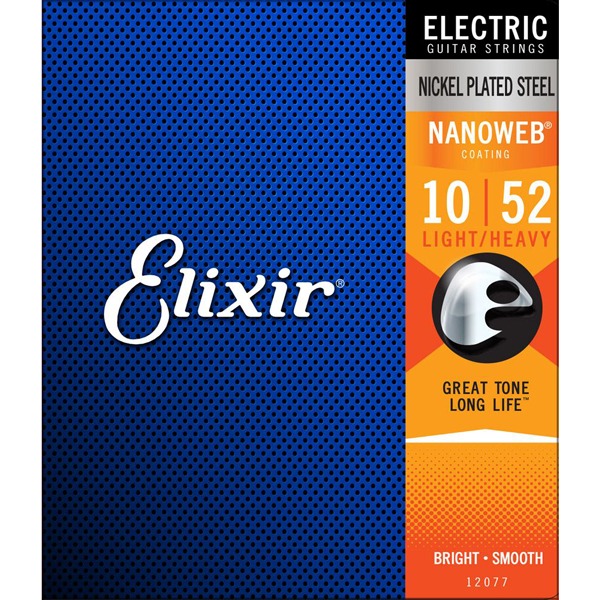 Elixir Strings NANOWEB Electric Light-Heavy Strings