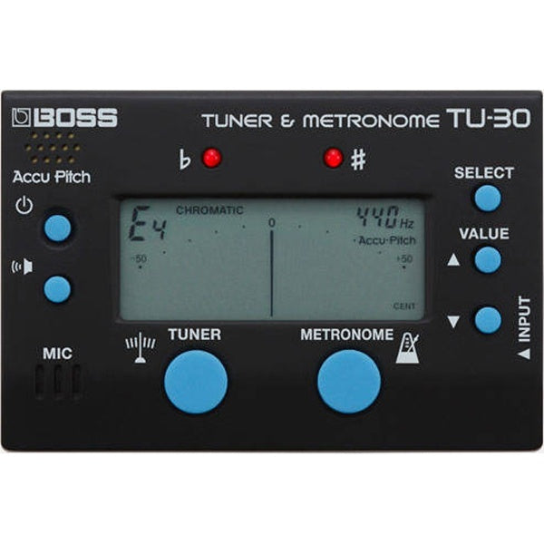 BOSS TU-30 Tuner & Metronome