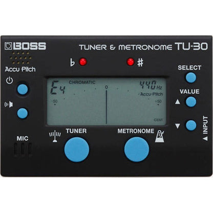BOSS TU-30 Tuner & Metronome