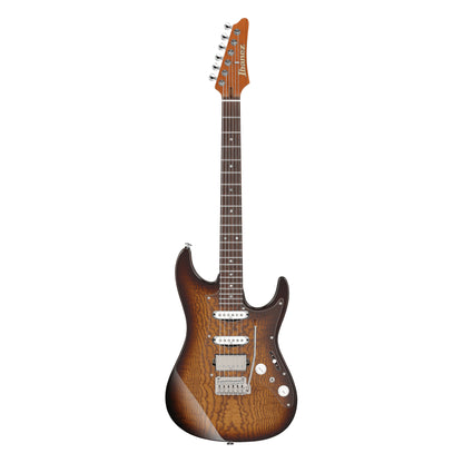 Ibanez AZ2204NBK Prestige Electric Guitar w/Case - Tobacco Sunburst