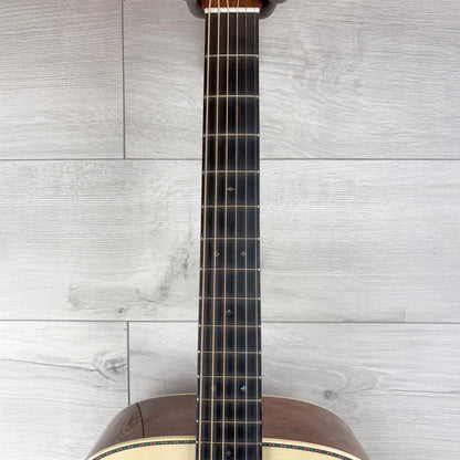 MARTIN Custom D14F, Quilt Bubinga Acoustic Guitar, Natural