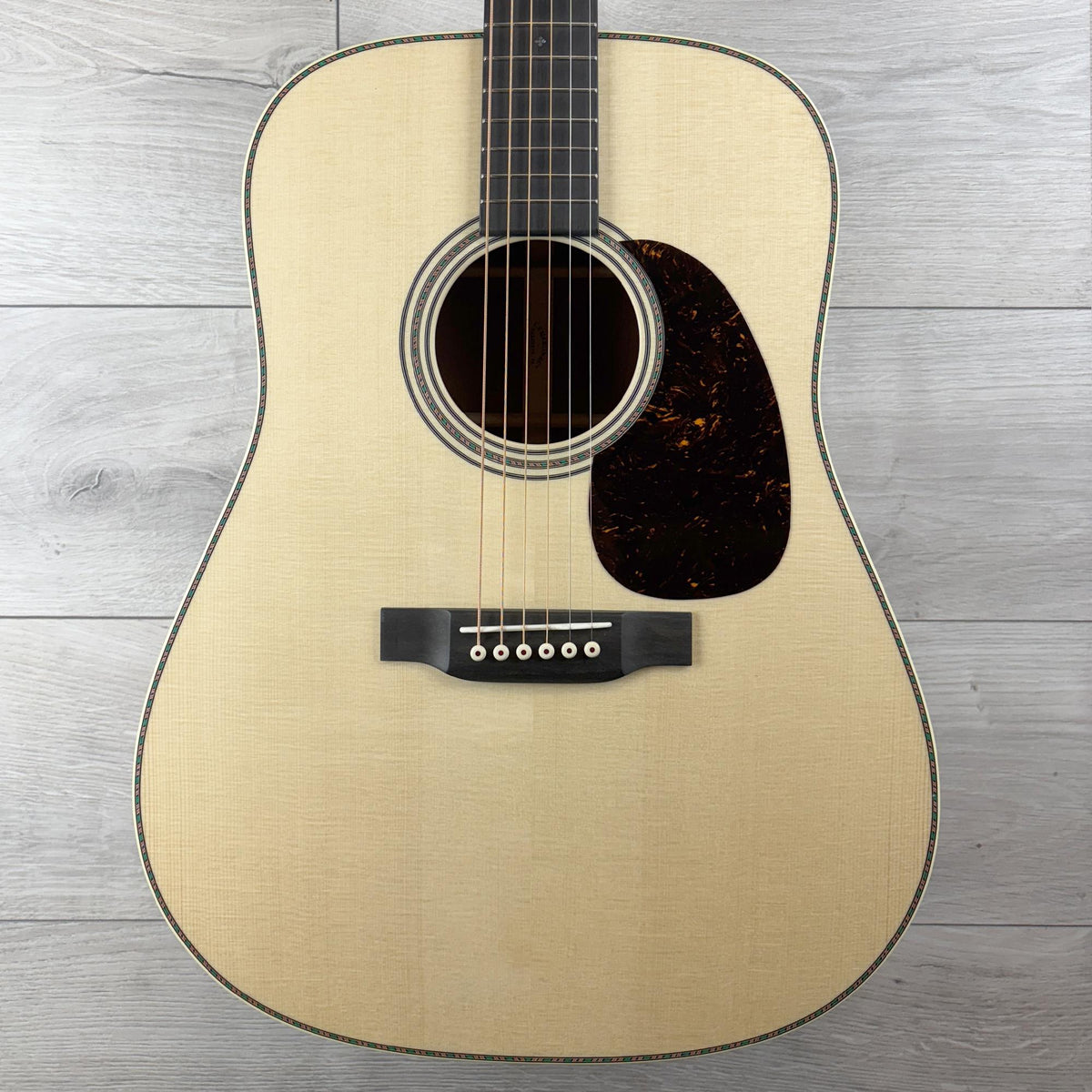 MARTIN Custom D14F, Quilt Bubinga Acoustic Guitar, Natural