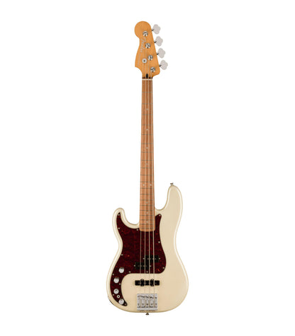Fender Player Plus Precision Bass, Guacher, Pau Ferro Fingerboard – Olympic Pearl