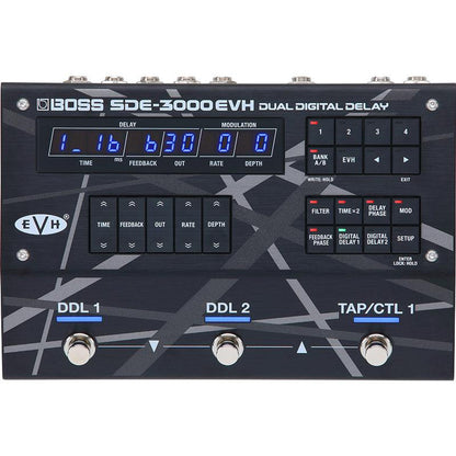 BOSS SDE-3000EVH Dual Digital Delay EVH Edition