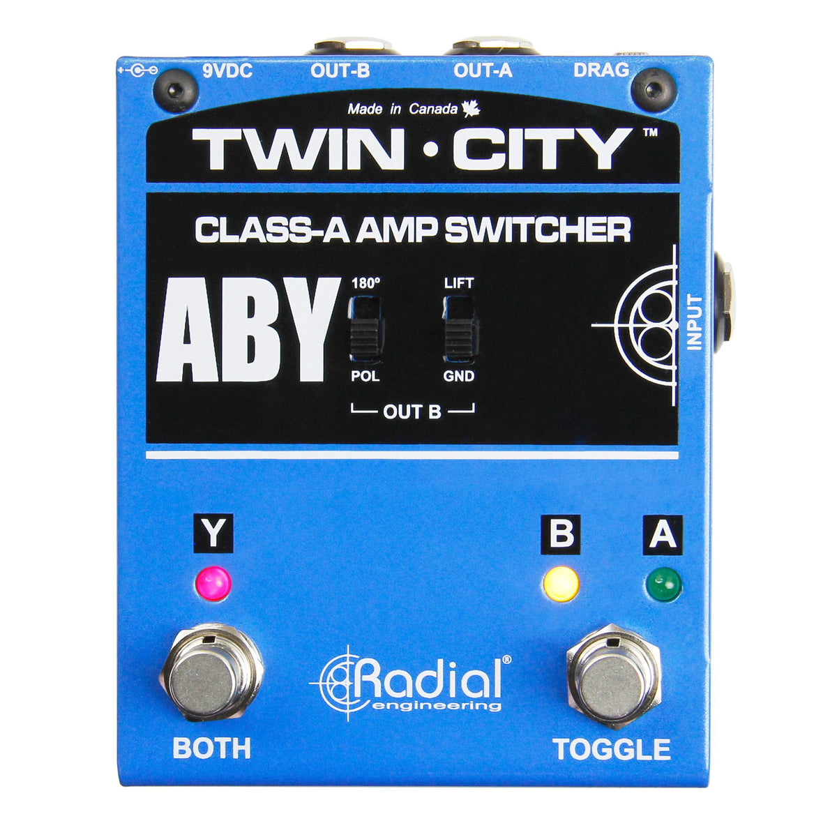 RADIAL Twin-City Active Amp Switcher